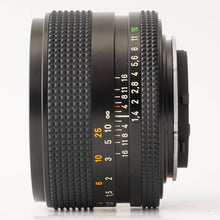画像をギャラリービューアに読み込む, コンタックス Contax カールツァイス Carl Zeiss Planar 50mm F1.4 T* MMJ C/Y ヤシカ マウント
