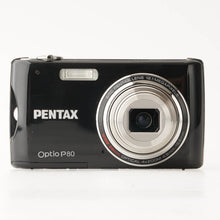 Load image into Gallery viewer, Pentax Optio P80 Black 4x Optical Zoom

