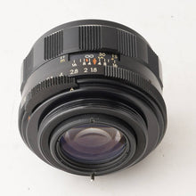 画像をギャラリービューアに読み込む, ペンタックス Pentax Asahi スーパータクマー Super Takumar 55mm F1.8 初期型 M42 マウント
