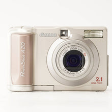 画像をギャラリービューアに読み込む, キヤノン Canon PowerShot A20 シャンパンゴールド 3x ズーム
