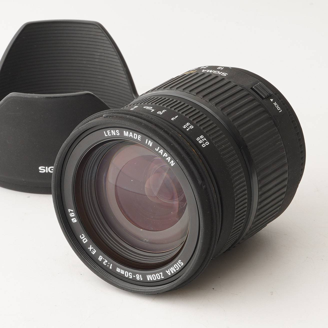 【実用品】SIGMA シグマ 50mm F2.8 Nikon EX DG 動作品 シグマ Sigma ZOOM 18-50mm F2.8 EX DC D Nikon用 Fマウント – Natural