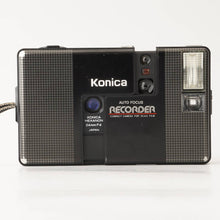 画像をギャラリービューアに読み込む, コニカ Konica Auto Focus Recorder レコーダー Hexanon 24mm f/4 ブラック ハーフコンパクトカメラ
