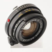 画像をギャラリービューアに読み込む, ライカ Leitz Wetzlar Leica ズミクロン Summicron-C 40mm F2 Mマウント
