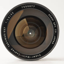 Load image into Gallery viewer, Pentax Asahi Super-Multi-Coated TAKUMAR 6X7 55mm f/3.5 For 67
