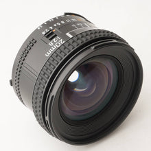 画像をギャラリービューアに読み込む, ニコン Nikon AF NIKKOR 20mm F2.8
