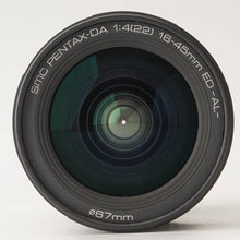 Load image into Gallery viewer, Pentax SMC Pentax-DA 16-45mm f/4 ED AL K Mount
