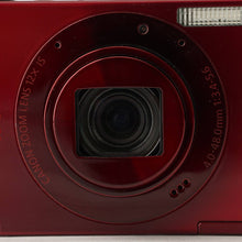 Load image into Gallery viewer, Canon IXY 3 PC1736 Red 12x Optical Zoom
