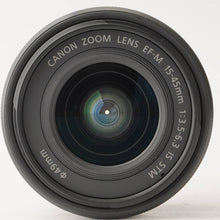 Load image into Gallery viewer, Canon EF-M 15-45mm f/3.5-6.3 IS STM Graphite
