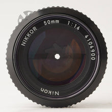 画像をギャラリービューアに読み込む, ニコン Nikon Ai NIKKOR 50mm F1.4
