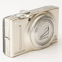 Load image into Gallery viewer, Nikon COOLPIX S8200  Platinum Silver 14x Wide Optical Zoom
