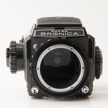 画像をギャラリービューアに読み込む, ゼンザブロニカ Zenza Bronica S2 S2A 後期モデル ブラック / Nikkor-P 75mm F2.8
