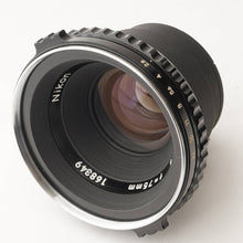 画像をギャラリービューアに読み込む, ゼンザブロニカ Zenza Bronica S2 S2A 後期モデル ブラック / Nikkor-P 75mm F2.8
