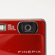 画像をギャラリービューアに読み込む, フジ Fujifilm FinePix Z800EXR レッド 5x 光学ズーム

