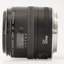 画像をギャラリービューアに読み込む, キヤノン Canon EF 50mm F2.5 コンパクトマクロ
