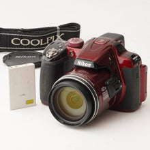 画像をギャラリービューアに読み込む, ニコン Nikon COOLPIX P520 レッド 42x 光学ズーム
