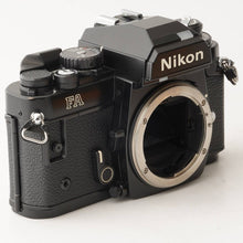 Load image into Gallery viewer, Nikon FA Body Black 35mm SLR Film Camera
