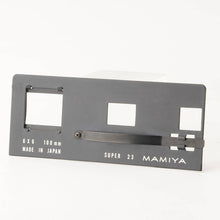 画像をギャラリービューアに読み込む, マミヤ Mamiya ファインダーマスク 127mm 6x6 ユニバーサルプレス、スーパー23用
