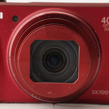 画像をギャラリービューアに読み込む, キヤノン Canon PowerShot SX720 HS レッド 40x 光学ズーム
