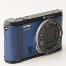 Load image into Gallery viewer, Casio EXILIM EX-ZR1600 Blue 18x Optical Zoom
