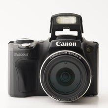 Load image into Gallery viewer, Canon PowerShot SX500 IS Black Compact Digital Camera

