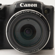 Load image into Gallery viewer, Canon PowerShot SX500 IS Black Compact Digital Camera
