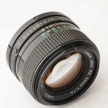 Load image into Gallery viewer, Canon New FD 50mm f/1.4

