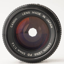 Load image into Gallery viewer, Canon New FD 50mm f/1.4
