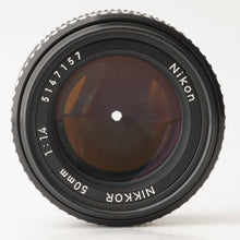 画像をギャラリービューアに読み込む, ニコン Nikon Ai-s NIKKOR 50mm F1.4 Fマウント
