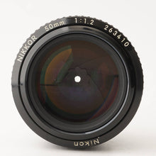 画像をギャラリービューアに読み込む, ニコン Nikon Ai-s NIKKOR 50mm F1.2 Fマウント
