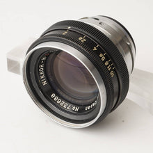 画像をギャラリービューアに読み込む, ニコン Nikon NIKKOR-H C 50mm F2 Sマウント
