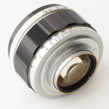 画像をギャラリービューアに読み込む, キヤノン Canon 50mm F1.2 ライカ L39 マウント
