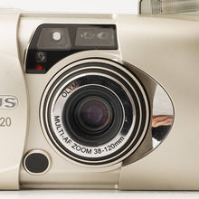 Load image into Gallery viewer, Olympus μ mju Ⅲ 120 Gold MULTI-AF ZOOM 38-120mm
