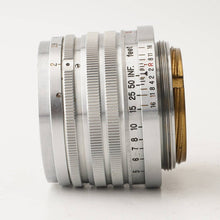 Load image into Gallery viewer, Nippon Kogaku NIKKOR-H C 5cm 50mm f/2 L39 LTM
