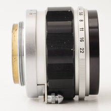 画像をギャラリービューアに読み込む, キヤノン Canon 50mm F1.4 ライカ L39 マウント
