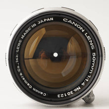 画像をギャラリービューアに読み込む, キヤノン Canon 50mm F1.4 ライカ L39 マウント
