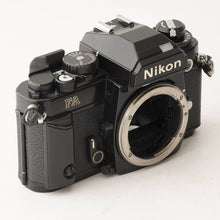 画像をギャラリービューアに読み込む, ニコン Nikon FA デモ機 ボディ ブラック 35mm一眼レフカメラ
