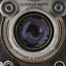画像をギャラリービューアに読み込む, ローライ Rollei ローライ フレックス ROLLEIFLEX 3.5A Type 2 / Zess-Opton Tessar T 75mm F3.5

