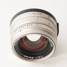 画像をギャラリービューアに読み込む, コンタックス Contax カールツァイス Carl Zeiss Planar 45mm F2 T* G マウント
