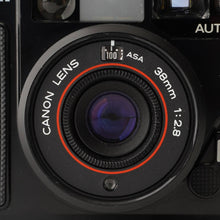 画像をギャラリービューアに読み込む, キヤノン Canon オートボーイ Autoboy AF35M 38mm F2.8
