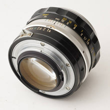 画像をギャラリービューアに読み込む, ニコン Nikon 非Ai NIKKOR-S Auto 50mm F1.4 Fマウント
