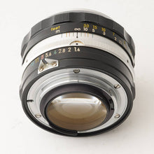 画像をギャラリービューアに読み込む, ニコン Nikon 非Ai NIKKOR-S Auto 50mm F1.4 Fマウント

