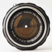 画像をギャラリービューアに読み込む, ニコン Nikon 非Ai NIKKOR-S Auto 50mm F1.4 Fマウント
