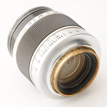 画像をギャラリービューアに読み込む, キヤノン Canon 50mm F1.8 ライカ L39 マウント
