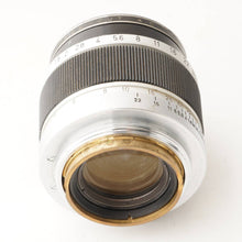 画像をギャラリービューアに読み込む, キヤノン Canon 50mm F1.8 ライカ L39 マウント
