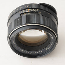 画像をギャラリービューアに読み込む, ペンタックス Pentax Asahi タクマー Auto Takumar 55mm F1.8 M42マウント
