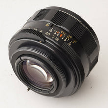 画像をギャラリービューアに読み込む, ペンタックス Pentax スーパータクマー Super Takumar  55mm f/1.8 前期 M42マウント
