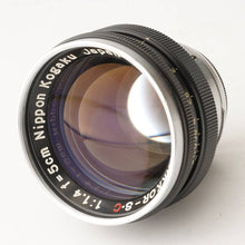 画像をギャラリービューアに読み込む, ニコン Nikon NIKKOR-S.C 50mm F1.4 ブラック Sマウント
