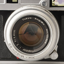画像をギャラリービューアに読み込む, トプコン Topcon 35-S 東京光学 Tokyo Kogaku 4.4cm 44mm F2 レンジファインダー
