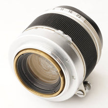 画像をギャラリービューアに読み込む, キヤノン Canon 50mm F1.8 ライカ L39 マウント

