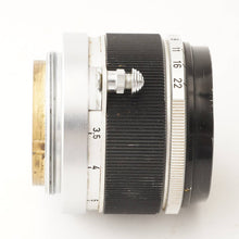 画像をギャラリービューアに読み込む, キヤノン Canon 50mm F1.8 ライカ L39 マウント
